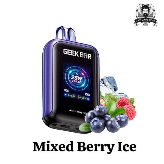 Geek Bar Skyview 25K Disposable Vape Price in Dubai Mixed Berry Ice