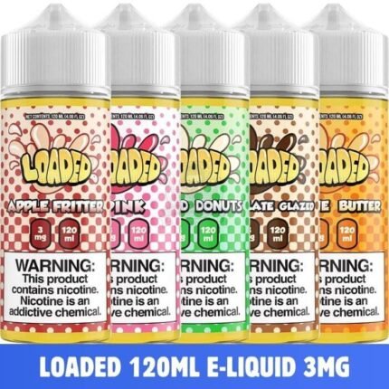 LOADED 120ML E-Liquid 3MG Vape Juice