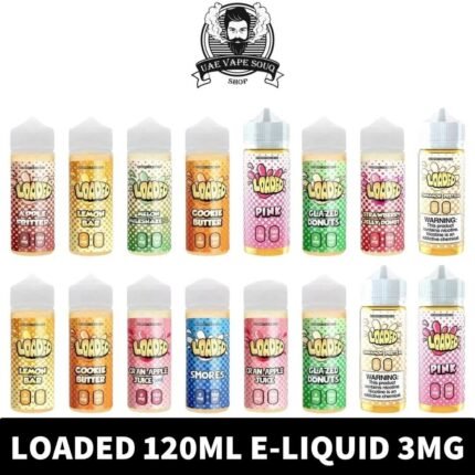 LOADED 120ML E-Liquid 3MG Vape Juice in Dubai