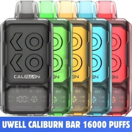 UWELL Caliburn Bar 16000 Puffs 20MG Disposable Vape in Dubai