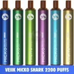 VEIIK Micko Shark 2200 Puffs 50MG Disposable Vape in Dubai